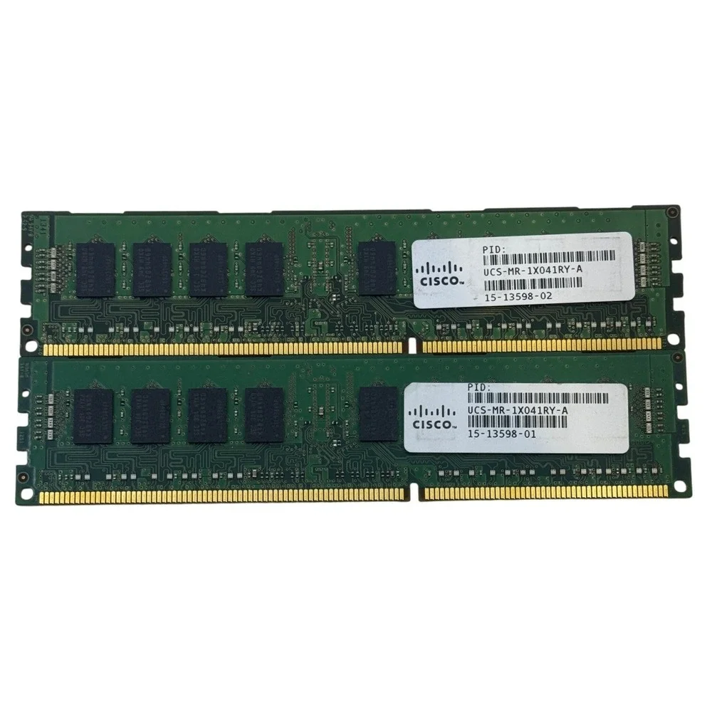 Samsung 8GB 2x4GB PC3L-12800R DDR3 1600MHz ECC Server RAM Cisco UCS-MR-1X041RY-A